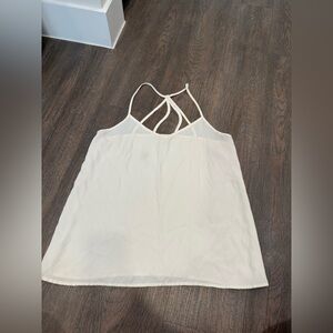 Women’s Abercrombie & Fitch White Tank Top Size Small